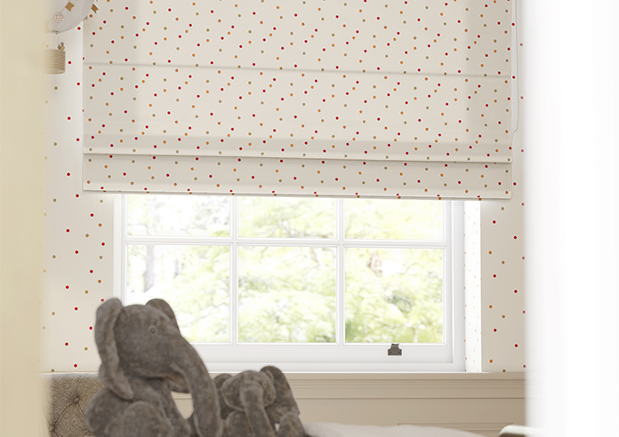 May Day, Balloons Spice - Roman Blind - Image 5